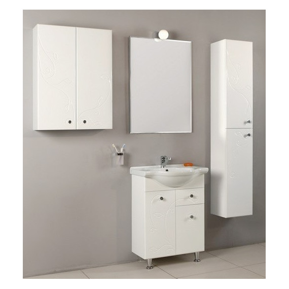 Шкаф 2-Створчатый Акватон ЛИАНА 60 см 1A153003LL010 - фото, картинка 3 Шкаф 2-Створчатый Акватон ЛИАНА 60 см 1A153003LL010 - фото 3