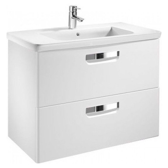 Тумба подвесная с раковиной ROCA The GAP 80 см ZRU9302732, белый - фото, картинка 6 Тумба подвесная с раковиной ROCA The GAP 80 см ZRU9302732, белый - фото 6