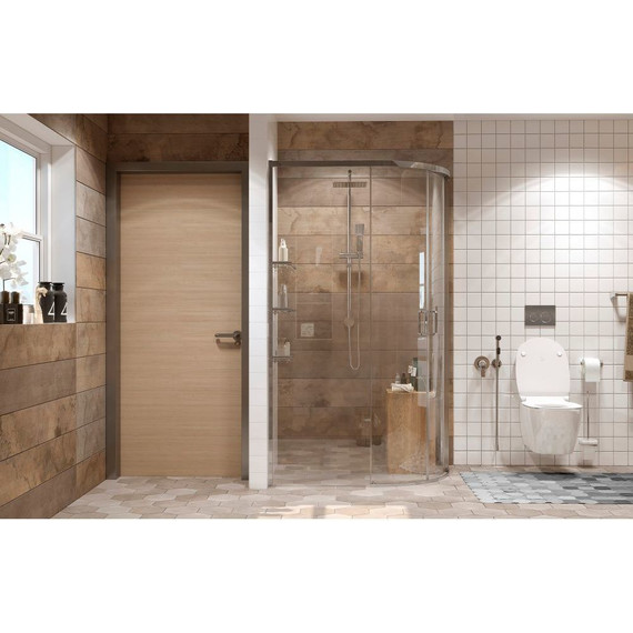 Душевое ограждение Ambassador Queen 120х80 см 11011103L L, хром/прозрачное - фото 2