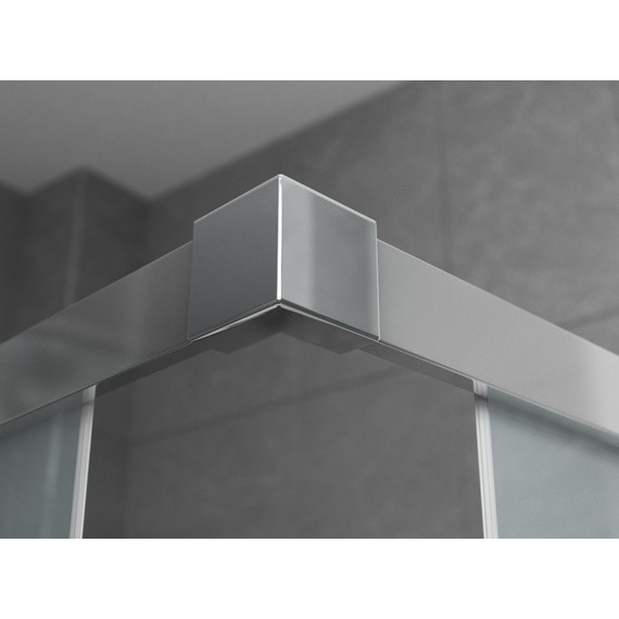 Душевое ограждение Ambassador Queen 100x100 см 11011105, хром/прозрачное - фото 7