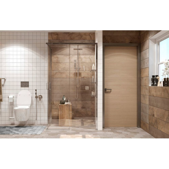 Душевое ограждение Ambassador Queen 120x80 см 11011106R R, хром/прозрачное - фото 3