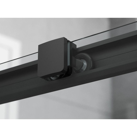 Душевое ограждение Ambassador Queen 90x90 см 11011201Black, чёрный/прозрачное - фото 5