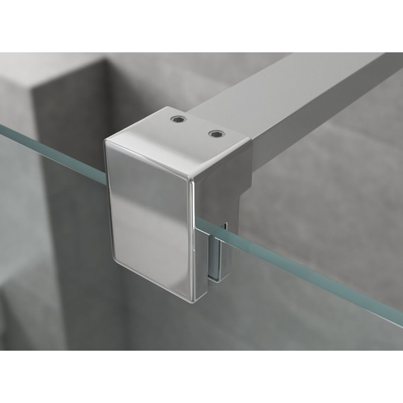 Душевое ограждение Ambassador Nord 120x80 см 13011107, хром/прозрачное - фото 5