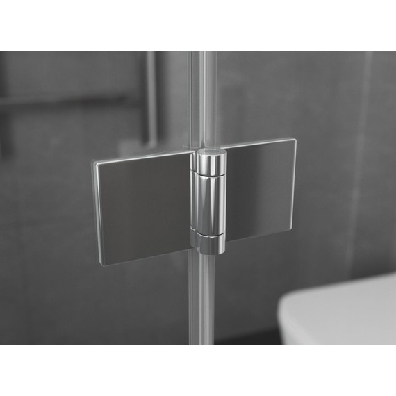 Душевое ограждение Ambassador Nord 90x90 см 13011108, хром/прозрачное - фото 5