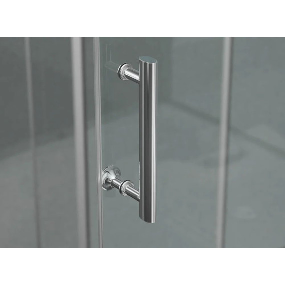 Душевое ограждение Ambassador Kingston 100x100 см 14011105, хром/прозрачное - фото 4