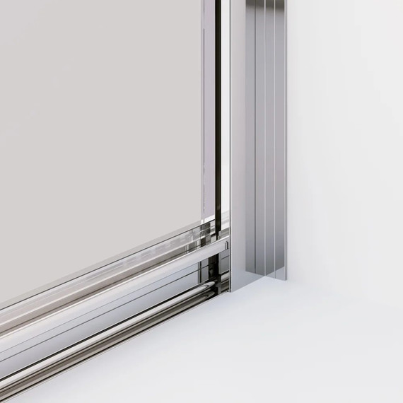 Душевое ограждение Ambassador Kingston 120x80 см 14011108, хром/прозрачное - фото 7