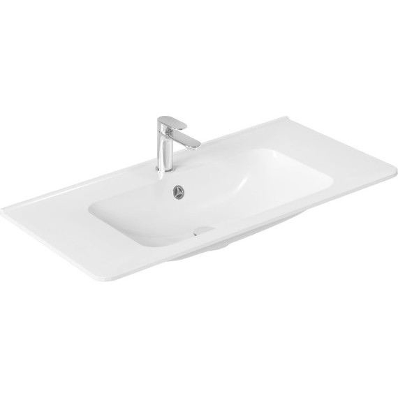 Тумба подвесная с раковиной Vincea Paola 100 см VMC-2P100VO, дуб винтаж - фото 4