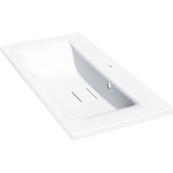 Тумба подвесная с раковиной Vincea Mia 90 см VMC-2MA900VO (раковина белая VCB-3M900W), дуб винтаж - фото 9