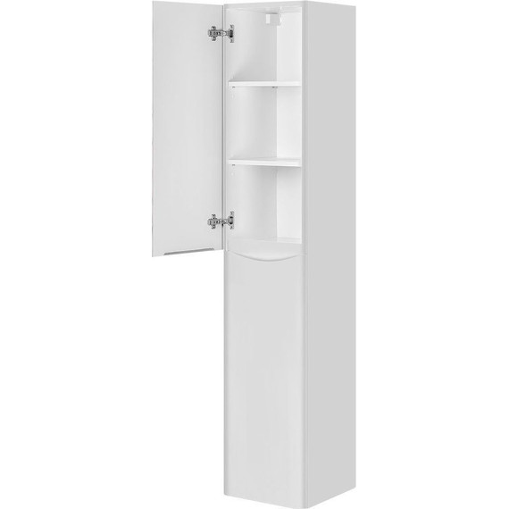 Пенал подвесной Vincea Paola 35 см VSC-2P170GW-L, белый глянец - фото 3