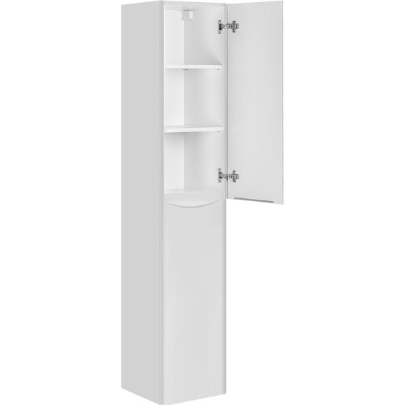 Пенал подвесной Vincea Paola 35 см VSC-2P170GW-R, белый глянец - фото 3