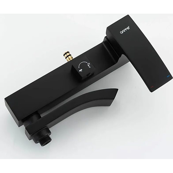 Душевая стойка Gappo G2407-6, черный - фото, картинка 3 Душевая стойка Gappo G2407-6, черный - фото 3