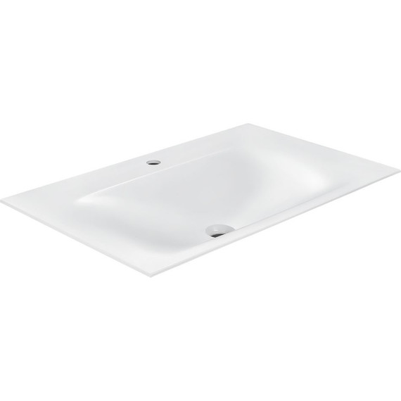 Тумба подвесная с раковиной Vincea Fine 80 см VMC-2F800VO, дуб винтаж - фото 4