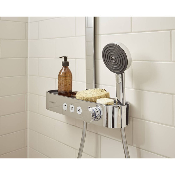 Душевая стойка с термостатом Hansgrohe Pulsify S Showerpipe 260 2jet 24240000 - фото 18