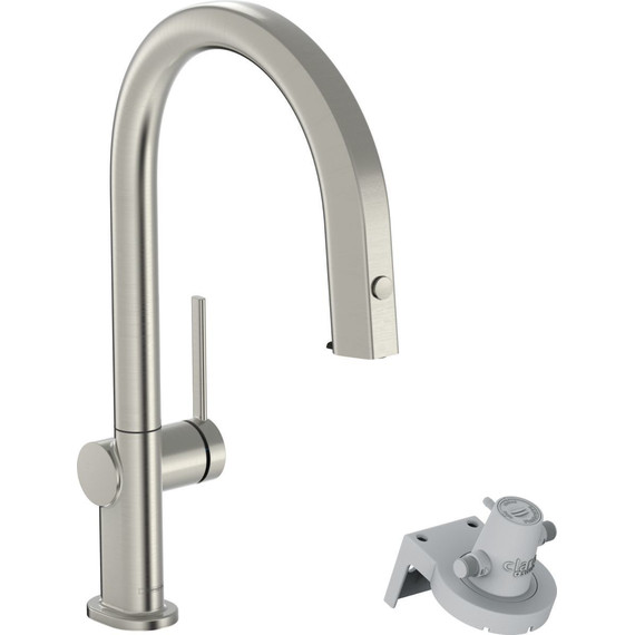 Смеситель для кухни Hansgrohe Aqittura M91 FilterSystem 210 76803800, сталь - фото 
