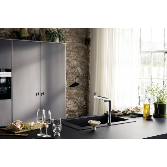 Смеситель для кухни Hansgrohe Aqittura M91 FilterSystem 240 76804000 - фото 2