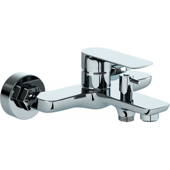 Набор смесителей 3 в 1 для ванны с коротким изливом Paini Garda 76CRSET3 - фото 4