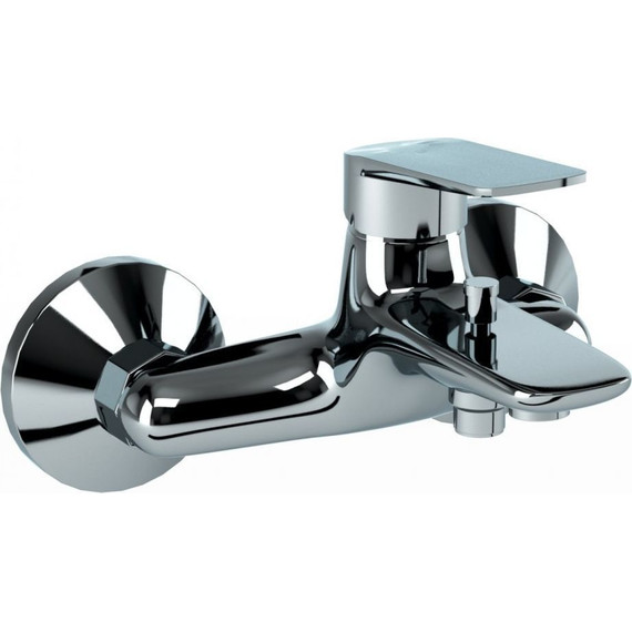 Набор смесителей 3 в 1 для ванны с коротким изливом Paini Laguna LACRSET3 - фото 4