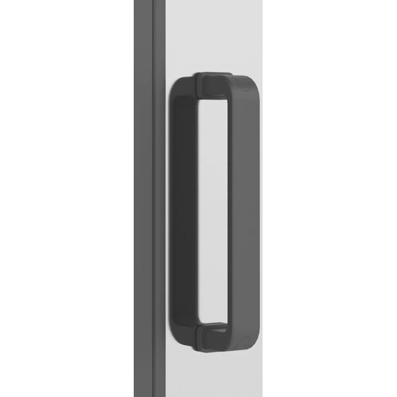 Душевое ограждение Ambassador Forsa 160x100 см 17022222ABB-100ABB, чёрный/тонированное - фото 6