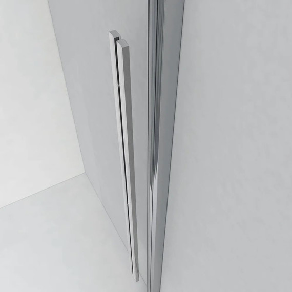 Душевое ограждение Ambassador Intense 140x110 см 110021103IX-110IX (стекло 8 мм) хром/прозрачное - фото 4