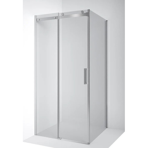 Душевое ограждение Ambassador Benefit 120x90 см 19021101HX-90HX (стекло 8 мм) хром/прозрачное - фото 