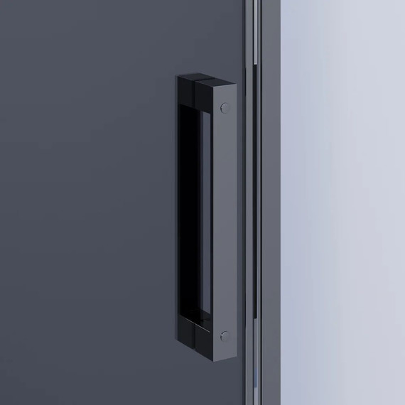 Душевое ограждение Ambassador Benefit 160x110 см 19022205HBB-110HBB (стекло 8 мм) чёрный/тонированное - фото 6