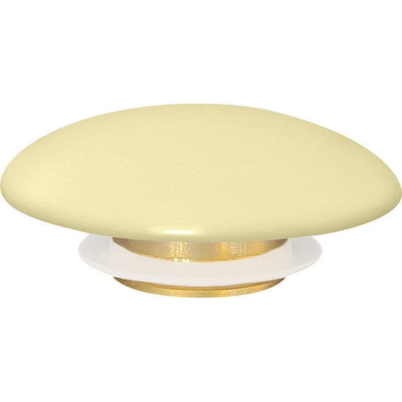 Декоративная крышка на слив для раковины Abber AC0014MY, желтый матовый - фото 2