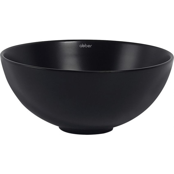 Раковина-чаша Abber Bequem 32 см AC2106MB, черный матовый - фото 2
