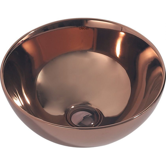 Раковина-чаша Abber Bequem 32 см AC2106RG, розовое золото - фото 2