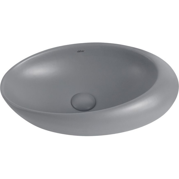 Раковина-чаша Abber Bequem 49 см AC2107MG, серый матовый - фото 3