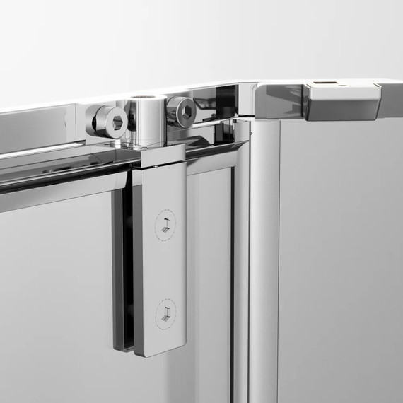 Душевое ограждение Ambassador Ritz 100x100 см 112011103 (стекло 8 мм) хром/прозрачное - фото 5