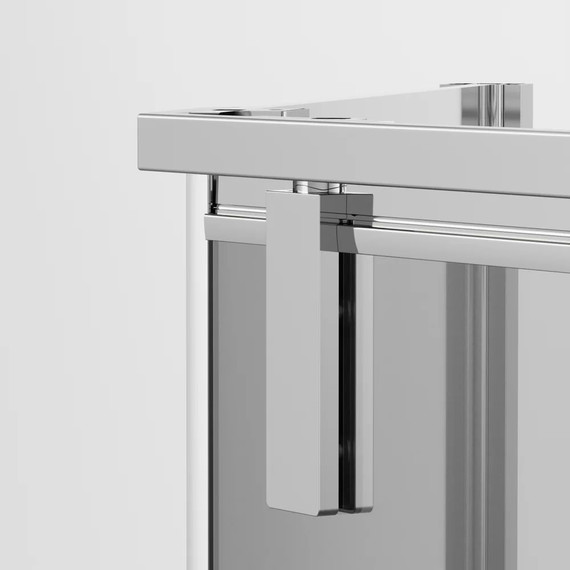 Душевое ограждение Ambassador Ritz 100x100 см 112011103 (стекло 8 мм) хром/прозрачное - фото 6