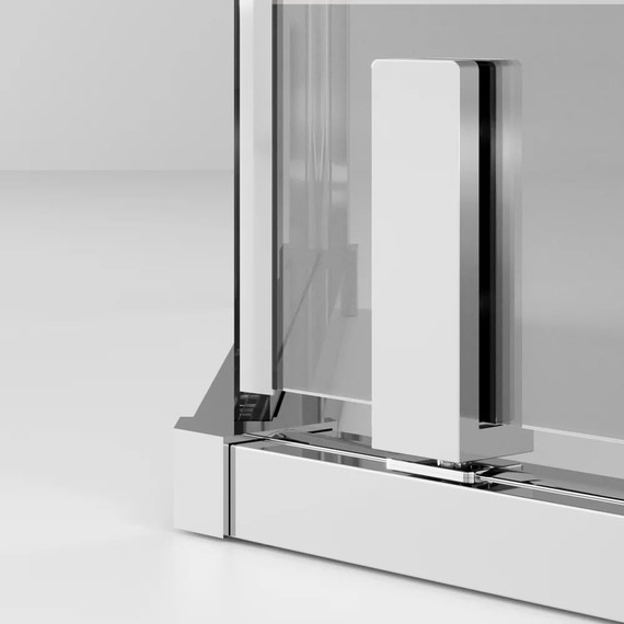 Душевое ограждение Ambassador Ritz 90x90 см 112011102 (стекло 8 мм) хром/прозрачное - фото 8