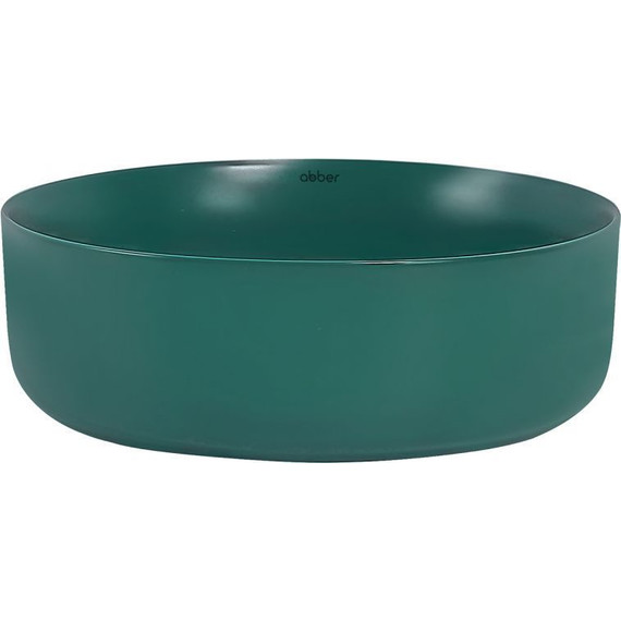 Раковина-чаша Abber Bequem 36 см AC2108MBG, темно-зеленый матовый - фото 3