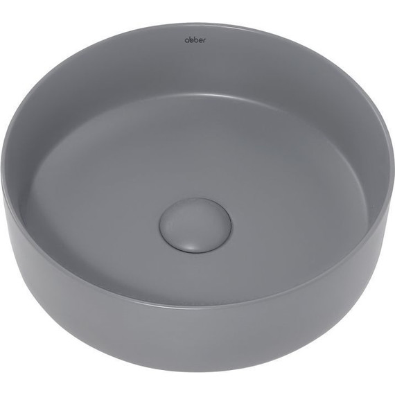 Раковина-чаша Abber Bequem 36 см AC2108MG, серый матовый - фото 3