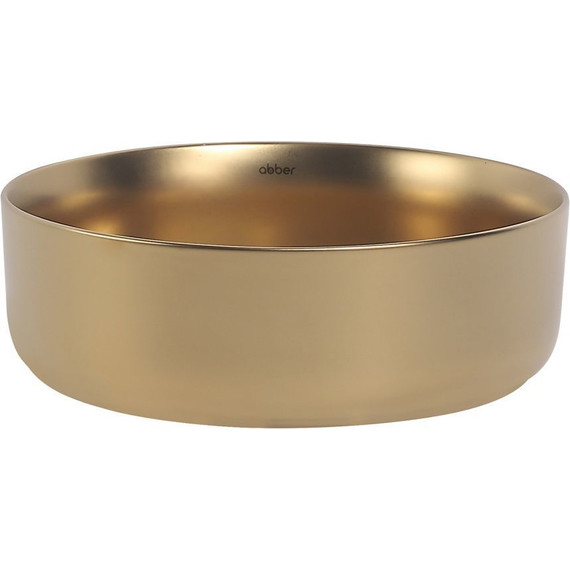Раковина-чаша Abber Bequem 36 см AC2108MMG, золото матовое - фото 2