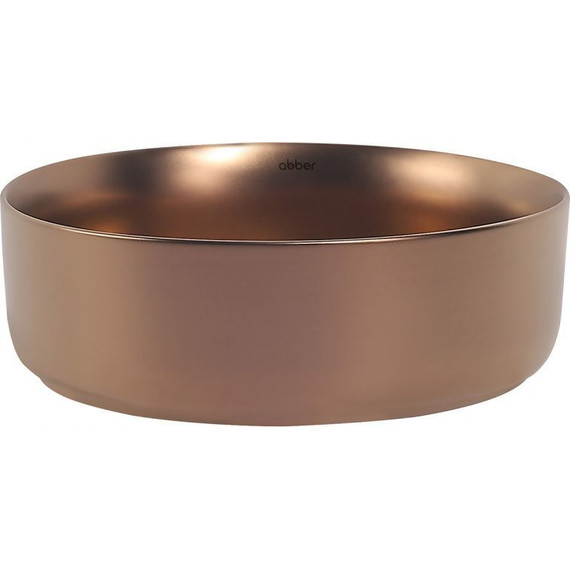Раковина-чаша Abber Bequem 36 см AC2108MRG, розовое золото матовое - фото 3