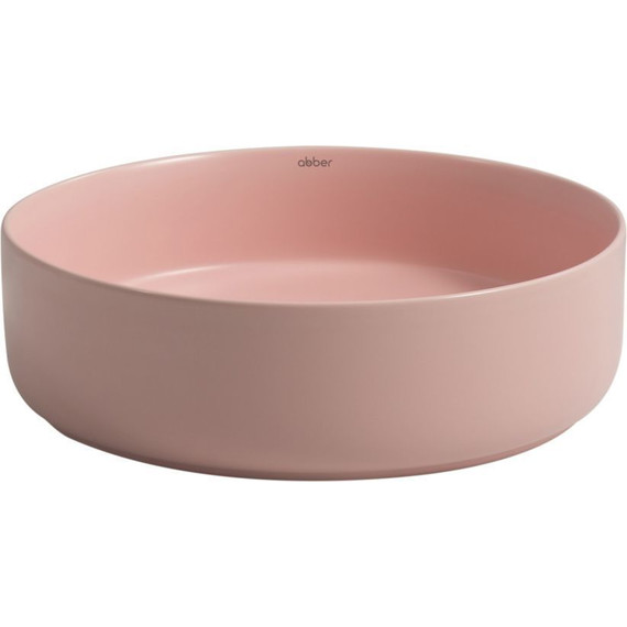 Раковина-чаша Abber Bequem 40 см AC2109MP, розовый матовый - фото 2
