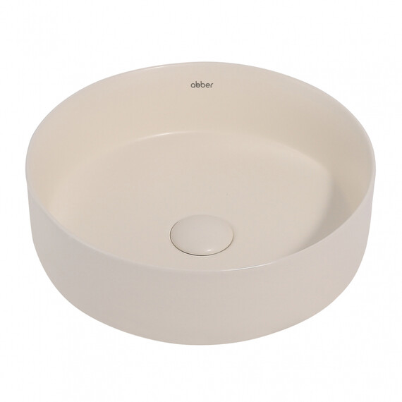 Раковина-чаша Abber Bequem 36 см AC2108MBE, светло-бежевый матовый - фото 