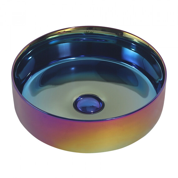 Раковина-чаша Abber Bequem 36 см AC2108Regen, хамелеон - фото 
