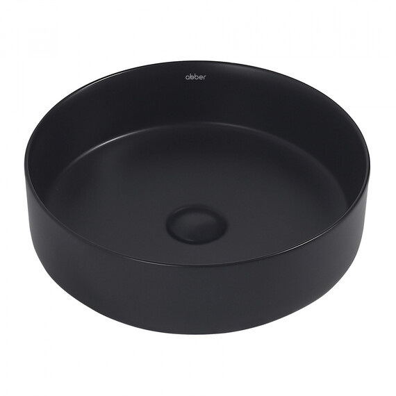 Раковина-чаша Abber Bequem 40 см AC2109MB, черный матовый - фото 