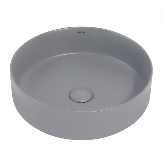 Раковина-чаша Abber Bequem 40 см AC2109MG, серый матовый - фото 
