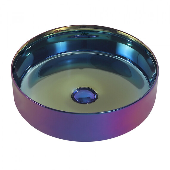 Раковина-чаша Abber Bequem 40 см AC2109Regen, хамелеон - фото 