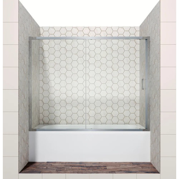 Шторка для ванны Ambassador Bath Screens 1500х1400 мм 16041104, хром/прозрачное - фото 