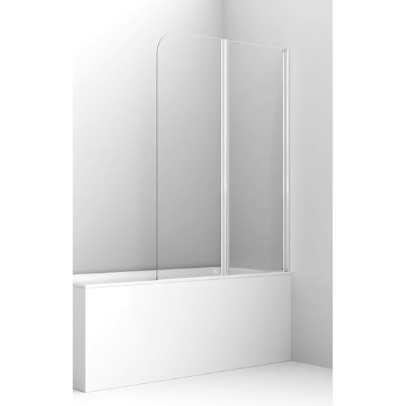 Шторка для ванны Ambassador Bath Screens 900х1400 мм 16041118, хром/прозрачное - фото 