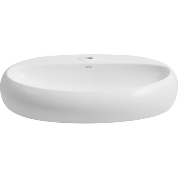 Раковина-чаша Abber Bequem 64 см AC2112MW, белый матовый - фото 2