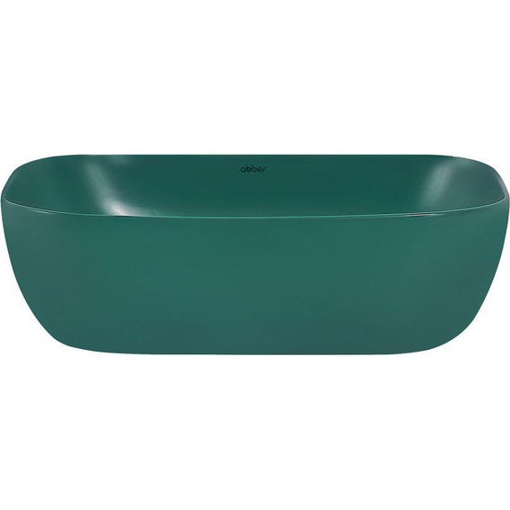 Раковина-чаша Abber Rechteck 46 см AC2200MBG, темно-зеленый матовый - фото 3