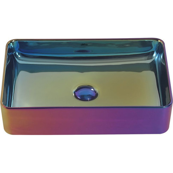Раковина-чаша Abber Rechteck 51 см AC2207Regen, хамелеон - фото 2