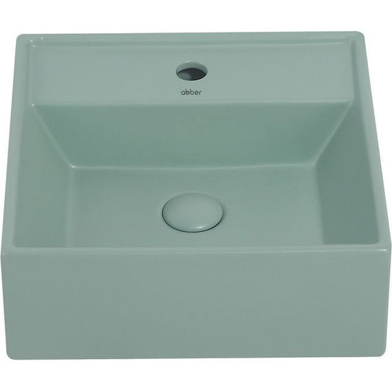 Раковина-чаша Abber Rechteck 41 см AC2208MCG, светло-зеленый матовый - фото 3