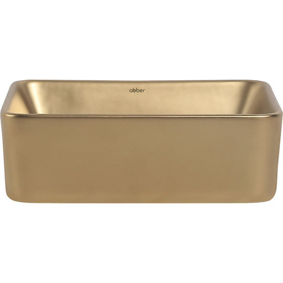 Раковина-чаша Abber Rechteck 48 см AC2213MMG, золото матовое - фото 3