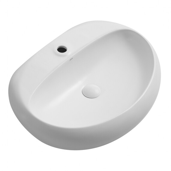 Раковина-чаша Abber Bequem 64 см AC2112MW, белый матовый - фото 